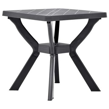 Vidaxl Bistro miza 70x70x72 cm plastika