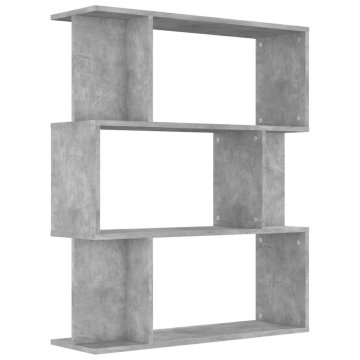 Vidaxl Knjižna omara/paravan 80x24x96 cm iverna plošča