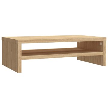 Vidaxl Stojalo za ekran 42x24x13 cm iverna plošča