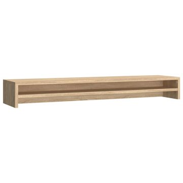 Vidaxl Stojalo za zaslon 100x24x13 cm iverna plošča