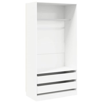 Vidaxl Garderobna omara 100x50x200 cm
