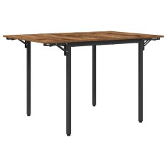 Vidaxl Raztegljiva jedilna miza 120 x 81,5 x 75 cm Inženirski les