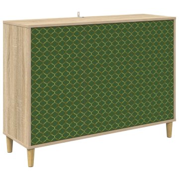 Vidaxl Strani šal GELEEN Sonoma 102 x 33 x 75 cm Inženirski les