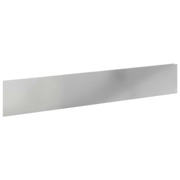 Vidaxl Robovi trave 10 kos 100 x 18 cm Galvanised Steel Srebrna