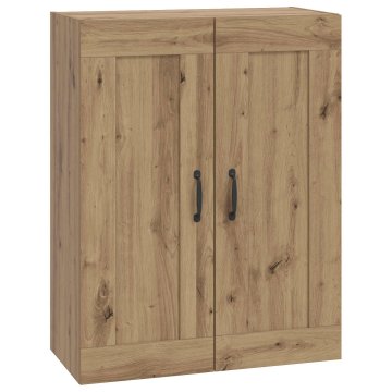 Vidaxl Omarica na steni Artisan hrast 69,5 x 34 x 90 cm Inženirski les