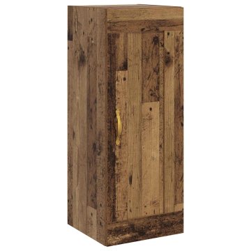 Vidaxl Omarica na steni Star les 34,5 x 34 x 90 cm Inženirski les