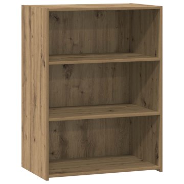 Vidaxl Strani šal Artisan hrast 70 x 41 x 93 cm Inženirski les
