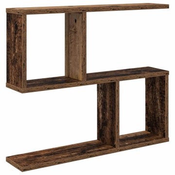 Vidaxl Stenska polica Star les 60 x 12 x 50,5 cm