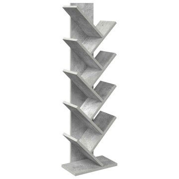Vidaxl Polica za knjige v obliki drevesa 6-nadstropna 30 x 18 x 100 cm