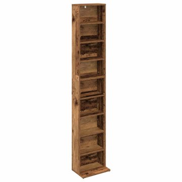 Vidaxl CD omara Star les 33 x 23,5 x 175 cm Inženirski les