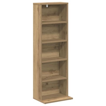 Vidaxl CD omara Artisan hrast 33 x 23,5 x 97,5 cm Inženirski les