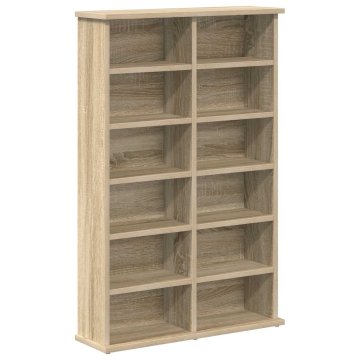 Vidaxl CD omara Sonoma hrast 60 x 17 x 92 cm Inženirski les