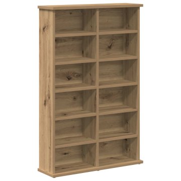 Vidaxl CD omara Artisan hrast 60 x 17 x 92 cm Inženirski les