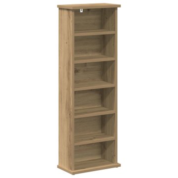 Vidaxl CD omara Artisan hrast 60 x 17 x 92 cm Inženirski les
