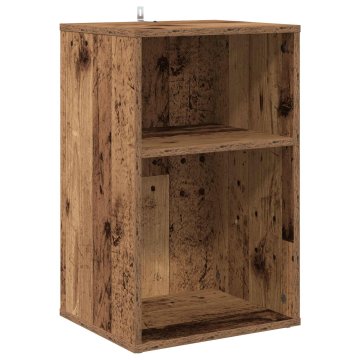 Vidaxl Omara za plošče Star les 38 x 33 x 61 cm Inženirski les