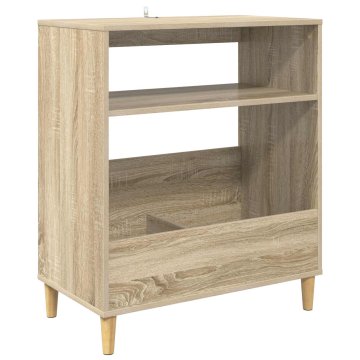 Vidaxl Stojalo za gramofon Sonoma hrast 71 x 39,5 x 83 cm