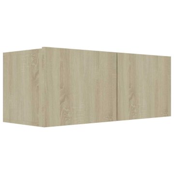 Vidaxl TV omarica sonoma hrast 80x30x30 cm inženirski les