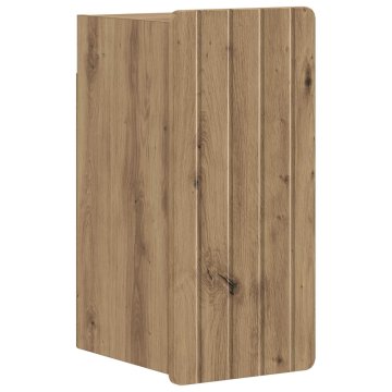 Vidaxl Kopalna stenska omarica ZWOLLE Artisan hrast 30 x 31 x 63 cm