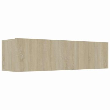 Vidaxl TV omarica sonoma hrast 120x30x30 cm inženirski les