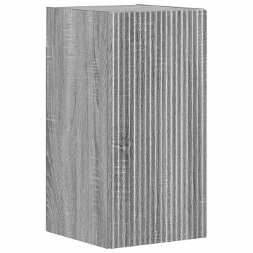 Vidaxl Kopalna stenska omarica ARNHEM Siva Sonoma 30 x 31 x 59 cm