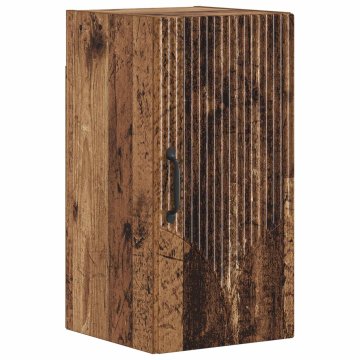 Vidaxl Kopalna stenska omarica HOORN Star les 30 x 31 x 59 cm