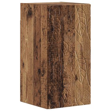 Vidaxl Kopalna stenska omarica DELFT Star les 30 x 31 x 59 cm