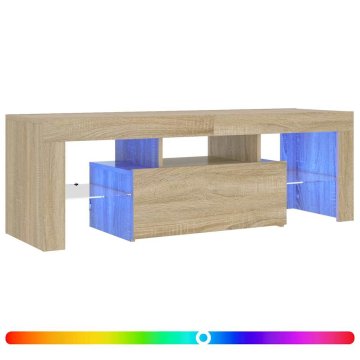 Vidaxl TV omarica z LED lučkami 120x35x40 cm