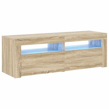 Vidaxl TV omarica z LED lučkami 120x35x40 cm