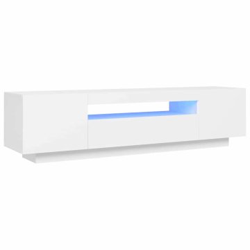 Vidaxl TV omarica z LED lučkami 160x35x40 cm