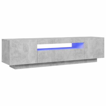 Vidaxl TV omarica z LED lučkami 160x35x40 cm