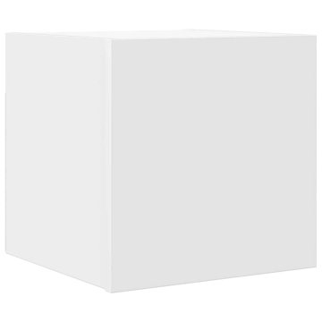 Vidaxl Stenska TV omarica bela 30,5x30x30 cm