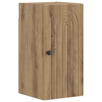 Vidaxl Kopalna stenska omarica ALKMAAR Artisan hrast 30 x 31 x 59 cm