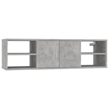 Vidaxl Stenska polica 102x30x29 cm iverna plošča