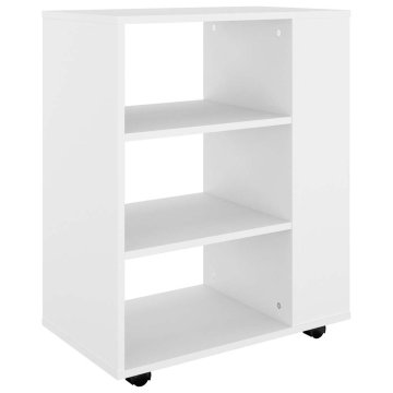 Vidaxl Omarica na kolesih 60x35x75 cm iverna plošča