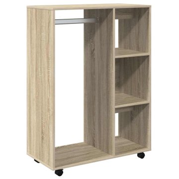 Vidaxl Garderobna omara 80x40x110 cm iverna plošča