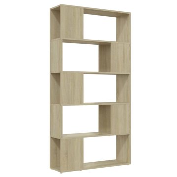Vidaxl Knjižna omara za razdelitev prostora 80x24x155 cm