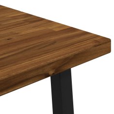 Vidaxl Kvadratna jedilna miza 90 x 55 x 75 cm Masiven les akacije