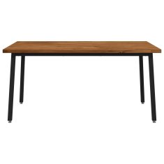 Vidaxl Kvadratna jedilna miza 160 x 70 x 75 cm Masiven les akacije