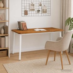 Vidaxl Kvadratna jedilna miza 160 x 70 x 75 cm Masiven les akacije