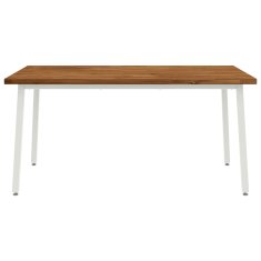 Vidaxl Kvadratna jedilna miza 160 x 70 x 75 cm Masiven les akacije
