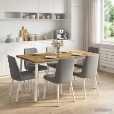 Vidaxl Kvadratna jedilna miza 160 x 70 x 75 cm Masiven les akacije