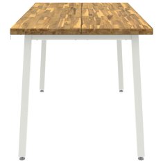 Vidaxl Kvadratna jedilna miza 160 x 70 x 75 cm Masiven les akacije