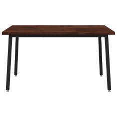 Vidaxl Kvadratna jedilna miza 140 x 90 x 75 cm Masiven les akacije