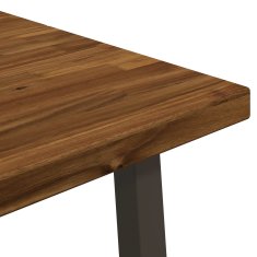 Vidaxl Kvadratna jedilna miza 90 x 55 x 75 cm Masiven les akacije