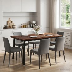 Vidaxl Kvadratna jedilna miza 160 x 80 x 75 cm Masiven les akacije