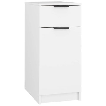 Vidaxl Omarica za pisalno mizo 33,5x50x75 cm konstruiran les