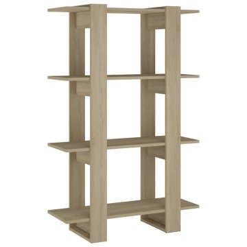 Vidaxl Knjižna omara/pregrada 80x30x123,5 cm