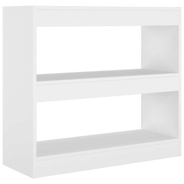 Vidaxl Knjižna omara/pregrada 80x30x72 cm