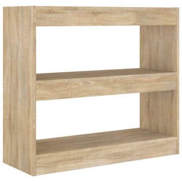 Vidaxl Knjižna omara/pregrada 80x30x72 cm