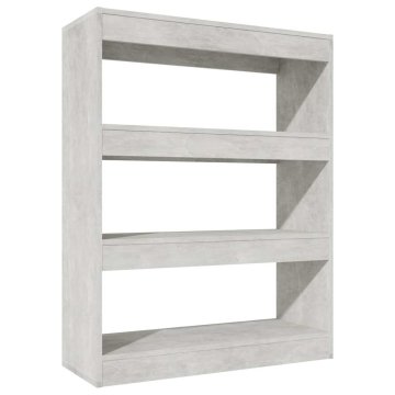 Vidaxl Knjižna omara/pregrada 80x30x103 cm konstruiran les